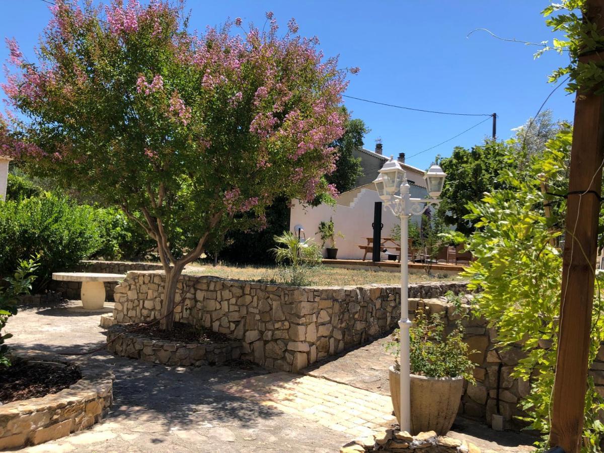 Gite Climatise Avec Piscine Sur Les Hauteurs De Bollene Exterior photo